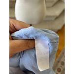 J.Marie Sky Blue Embroidered Floral Mexican Style Shift Dress Size M Photo 5