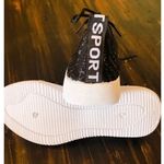 Sport Comfortable Flat Athleisure Women Shoes SZ 6.5 Black Photo 3