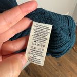 Free People  We The Free Kitty Thermal Mock Cowl Neck Ocean Blue Teal Photo 4