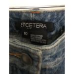 Etcetera  Women's Blue Denim Jeans Size 10 Photo 5