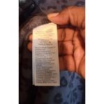 J.Crew Quilted Leopard Print Fleece Mock Neck Button Snap Sherpa Pullover L Photo 3