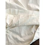 Size 12 J.Crew Factory White Sheath Dress‎ Cotton Career Sleeveless Lined Photo 10