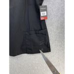 Dickies  Women's Scrub Top Shirt Short Sleeve V Neck Size Large Solid Black Photo 7