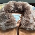 Marvin Richards | women’s leather & rabbit fur jacket. Size: XL Photo 2