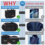 EUC Large Canvas Tote Bag. Black Photo 10