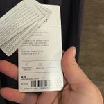 ATHLETA Samsara Nirvana Side Tie Size XS Navy Long‎ Sleeve Sweatshirt NEW Gray Photo 2