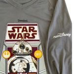 Disney 🆕 runDisney STAR WARS 2017 Disneyland 10K Champion Race Tech Women’s Shirt S Photo 3