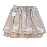 Living Doll  LA Womens Mini Skirt Champagne Tulle Fairy Size Small NEW Whimsygoth Photo 1