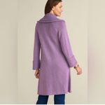 Soft Surroundings Purple Telluride Wool And Mohair Cardigan M Size M Photo 1