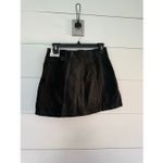 Free People Women’s 26 Black Ashes to Ashes Runaway Denim Skirt New Photo 3
