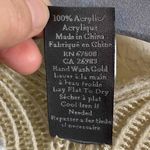 Vince Camuto  Womens Beige Tasseled Poncho One‎ Size Photo 3