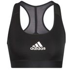 Adidas  Women's Black and White Sports Bra Photo 0