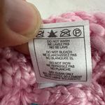 Reebok  Women's Pink Knit Beanie Rams Logo One Size Fits All 100% Acrylic Photo 5