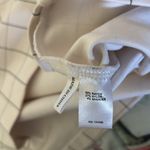 Amanda & Chelsea Windowpane Check Sleeveless Top White Black Grid Ponte Size 1x Photo 2