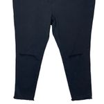 Madewell 10" High Rise Distressed Cropped Jegging Jeans Black Size 37 Photo 5