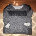 Delia's Black Lace Sweater Photo 0