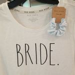 Rae Dunn ππ Bride T-Shirt & Something Blue Scrunchie Photo 6