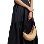 NWT Nicholas Halo Collared Halter Neck Backless Maxi Dress Black size 6 Photo 0