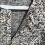 Philosophy Woman's Multi Colored Tweed Blazer with Hook and Eye Front Closure Photo 4