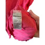 Chico's Flutter Sleeve Linen Top Pink Size 1(M) Coastal Beach Summer Resortwear Photo 3