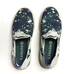 Rothy's Rothy’s Teal Camouflage Sea Green Shibori Slip On Sneakers Photo 0