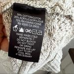 Nic+Zoe Champagne Open Front Knit Cardigan Boho Neutral Small Photo 7