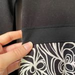 prAna  Black White Long Sleeve Scoop Neck Dress Womens M Gorpcore Athletic Minii Photo 5