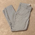 Rachel Zoe Cropped Straight Striped Pants Photo 0