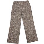 Noisy May Leopard Print Straight Leg Pants Medium NWOT Nordstrom Photo 4