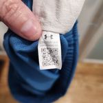 Under Armour  Shorts Womens Size Small Blue Athletic Elastic Waistband Logo Sport Photo 5