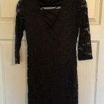 Ambiance Apparel Ambiance Black Lace Dress Photo 0