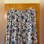 Joie  Floral Paisley Print Wide Leg Palazzo Pants Boho Feminine NWT Large Photo 7