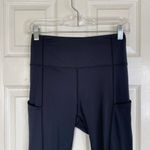 Zyia  Light n Tight Black and White Speckled Leggings Size Medium 6-8 Exercise Photo 3