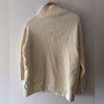 Free People Women's Ottoman Slouchy Tunic Sweater Pullover Long Sleeve Ivory Photo 5