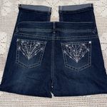 Wallflower Women's Dark Blue luscious curvy fit Ankle Jeans capris sz 11 Photo 1