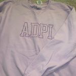 Comfort Wash Alpha Delta Pi Sweatshirt Photo 0