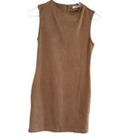 Chloe K  Brown Sleeveless Mini Dress Photo 7