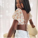 Beginning Boutique  Irina Cropped blouse Photo 2