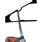 Laura Ashley  White Blue Floral Lace Trim V-Neck Sleep Shirt Women Sz XL Photo 6