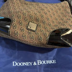 Dooney & Bourke Brown and Black Monogram Hobo Women's Bag Photo 11