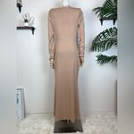 Elliatt  Bajan Knit Pullover Maxi Dress Nude Photo 8