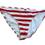 Sperry  •TOP-SIDER•  womens size large gold, red & White striped bikini bottom​ Photo 5