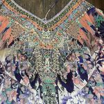 Camilla Floral Rhinestone Flowy Dress Photo 2