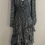 ASTR  Ruffle Chiffon Floral Dress Photo 1