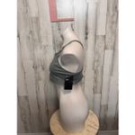 Nike Dri-Fit Zip Front Sports Bra XL Gray — High Support Training Activewear Top Photo 2