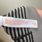 Colsie Women's Ribbed Bralette Striped Black Gray Padded Bra Keyhole Back Small Photo 6