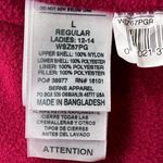 Berne Fleece Floral Quilted Full Zip Jacket Womens Large Pink Soft Cozy Outdoors Photo 5