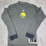 Adidas  Ultimate‎ Tee Climalite Golden State Warriors Long Sleeve Shirt  Small Photo 0