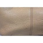 Tignanello Almond Pebbled Leather Handbag Purse READ Photo 10