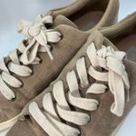 White‎ Raven Women's Tan Suede Sneakers Casual Low Top Lace Up Size 7 Brown Photo 3